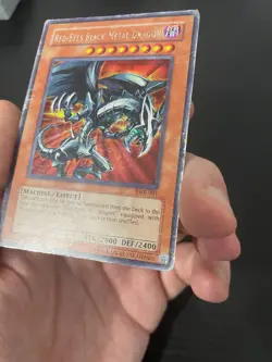 Red-Eyes Black Metal Dragon (Forbidden Memories) FMR-001 Yu-Gi-Oh! Video Game - Image 3