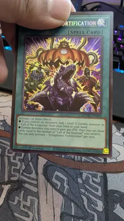 Yugioh Ectoplasmic Fortification MZMU-EN008 Collector's Rare 1st Edition NM - Image 4