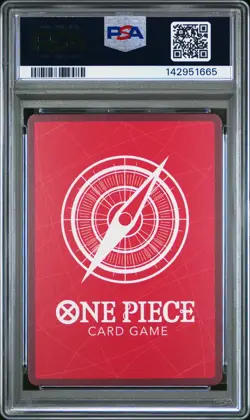 2023 ONE PIECE JAPANESE PROMOS 8 PACKS BATTLE #P MONKEY D. LUFFY PSA 10 - Image 2