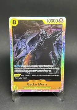 Gecko Moria OP14-104 SR The Azure Sea's Seven Foil NM - Image 1