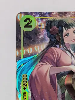One Piece One Piece Kouzuki Hiyori Alt Art SR Wings of the Captain #OP06-106 NM - Image 2