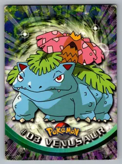 Venusaur #3 Topps Trading Cards Series 1 Pokemon LP - Image 1