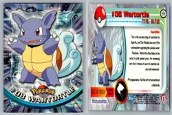 Wartortle #8 Topps Trading Cards Series 1 Pokemon LP - Image 3