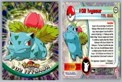 Ivysaur #2 Topps Trading Cards Series 1 Pokemon LP - Image 3