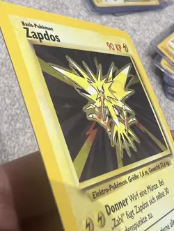 Pokemon TCG Zapdos Base Set Holo Unlimited Rare Card 16/102 MP/HP - Image 4