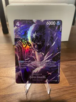 Zoro-Juurou ST18-004 Super Rare English Edition SP One Piece Card Game - Image 1