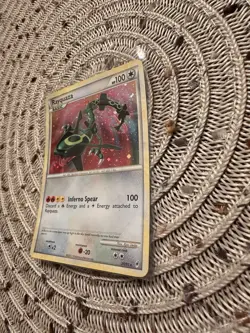 2011 Rayquaza Holo Pokemon Card Call of Legends Series 20/95 - Image 2