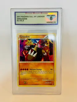 DSG 8 Groudon Holo Rare Call Of Legends 2011 Pokemon Card #6 - Image 1