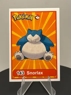 Pokemon Snorlax Set of 5 - Snorlax #143 Peru/NON-TCG Cards & Stickers - Image 4