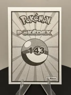 Pokemon Snorlax Set of 5 - Snorlax #143 Peru/NON-TCG Cards & Stickers - Image 5