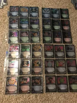 Dragon Ball Z CCG Score- 36 Card Foil Lot- Goku, Vegeta, Gohan - Image 1