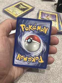 Pokemon TCG Zapdos Fossil Set Unlimited Rare Non-Holo Card 30/62 NM Condition - Image 3