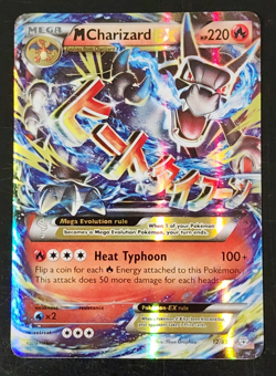 Pokemon Mega-Charizard-EX Holo Rare TCG Card 2016 Generations 12/83 NM - Image 1
