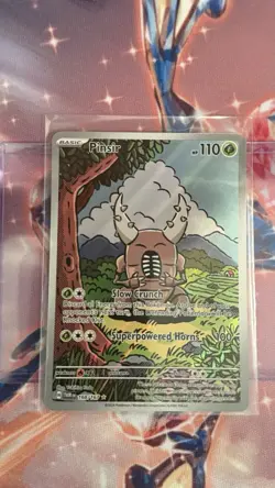 Pokemon Pinsir TCG Sv06 Twilight Masquerade Illustration Rare Card 168/167 NM - Image 1