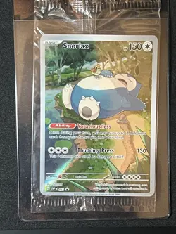 Pokemon Snorlax Holo Promo Card #051 Scarlet and Violet 151 Sealed 🔥 - Image 3