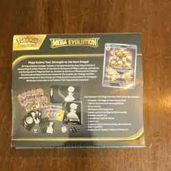 Pokemon TCG Mega Evolution Elite Trainer Box Booster 65 Cards 2024 EN Lucario - Image 2
