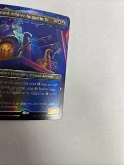 Grand Arbiter Augustin IV Borderless Foil Card #379 MTG LP - Image 2