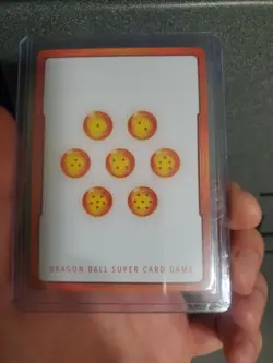 Dragon Ball Super Card Game 2nd anniversary Energy Marker GOLD E-129 SSJ Gogeta - Image 2