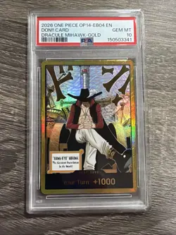 2026 ONE PIECE OP14-EB04-THE AZURE SEA'S SEVEN DON!! CARD PSA 10 - Image 1