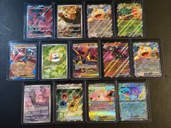 POKEMON Full Art and EX Lot 13 Cards $60 Value for Only $30! - Image 1