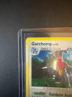 Vintage Pokemon Garchomp 2007 LV.66 Holo Card 9/123 Mysterious Treasures NM - Image 3