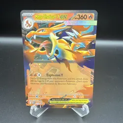 Mega Charizard Y Ex 030 Black Star Promo Phantasmal Flames Pokemon Card - Image 1