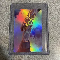 McDonald's Kpop Demon Hunter Card Rumi & Jinu Hands Holo Ultra Rare & Top Loader - Image 3