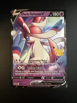 Dark Sylveon V SWSH134 SWSH: Sword & Shield Promo Cards Holo - Image 1