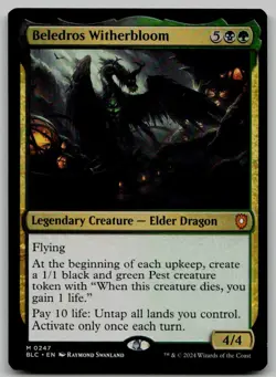 Beledros Witherbloom M Commander: Bloomburrow 247 NM - Image 1