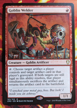 MTG Goblin Welder # 101 - Commander Anthology II (CM2) LP - Image 1