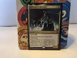 Dark Leo & Shredder Teenage Mutant Ninja Turtles Regular MTG 0142 - Image 1