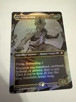 Avatar Aang (Borderless) Avatar: The Last Airbender Foil - Image 1