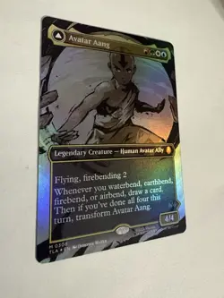 Avatar Aang (Borderless) Avatar: The Last Airbender Foil - Image 2