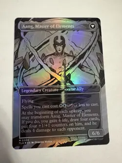 Avatar Aang (Borderless) Avatar: The Last Airbender Foil - Image 3