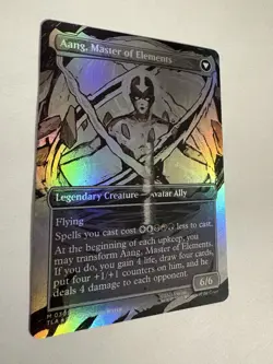 Avatar Aang (Borderless) Avatar: The Last Airbender Foil - Image 4