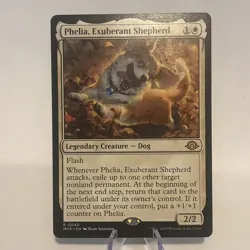 Wizards Magic: The Gathering Phelia Exuberant Shepherd MH3 White Rare 0040 - Image 1