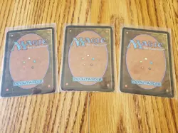 Magic The Gathering Lot of Three (3) ALPHA Singles Lightly Played READ/LOOK - Image 2