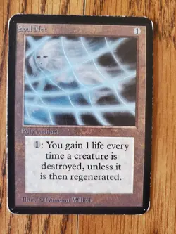 Magic The Gathering Lot of Three (3) ALPHA Singles Lightly Played READ/LOOK - Image 5