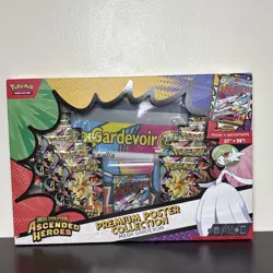 Pokemon Ascended Heroes: GARDEVOIR Poster Collection Box Sealed - Image 1