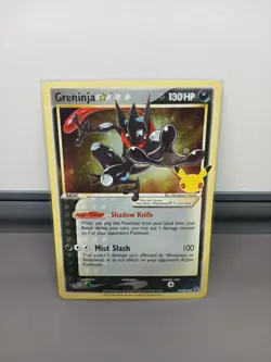 Pokemon Greninja TCG SWSH144 Celebrations Black Star Promo Holo Card - Image 1
