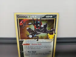 Pokemon Greninja TCG SWSH144 Celebrations Black Star Promo Holo Card - Image 2