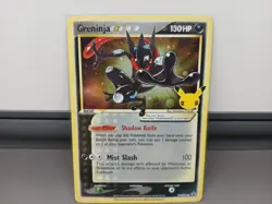 Pokemon Greninja TCG SWSH144 Celebrations Black Star Promo Holo Card - Image 3