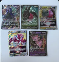 Pokemon TCG VSTAR/V/VMAX Collection Lot of 7 Cards - NM-M Deoxys mew zeraora - Image 2