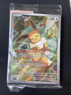 SEALED Eevee 173 Holo Promo - Prismatic Evolutions ETB - Pokemon TCG - - Image 1