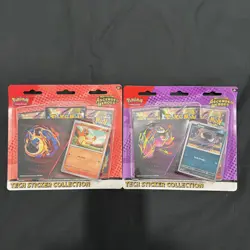 x2 Ascended Heroes Tech Sticker (Charmander & Gastly) Pokemon TCG - New & Sealed - Image 1