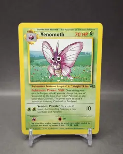 Pokemon TCG Venomoth 29/64 Jungle Regular LP - Image 1