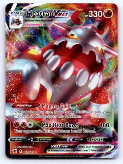 Heatran VMAX 026/189 Holo VMAX Rare Astral Radiance Pokemon Near Mint - Image 1