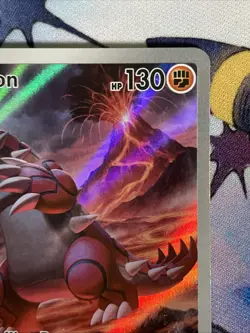 Groudon 199/182 Pokemon Paradox Rift Holo Pokemon Card - Image 4