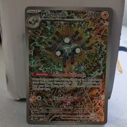 Pokemon Magneton SVP 159 Scarlet & Violet Promo Full Art Holo Stage 1 100HP - Image 1