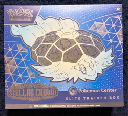 Pokemon Stellar Crown Pokemon Center Elite Trainer Box - New Sealed - Image 1